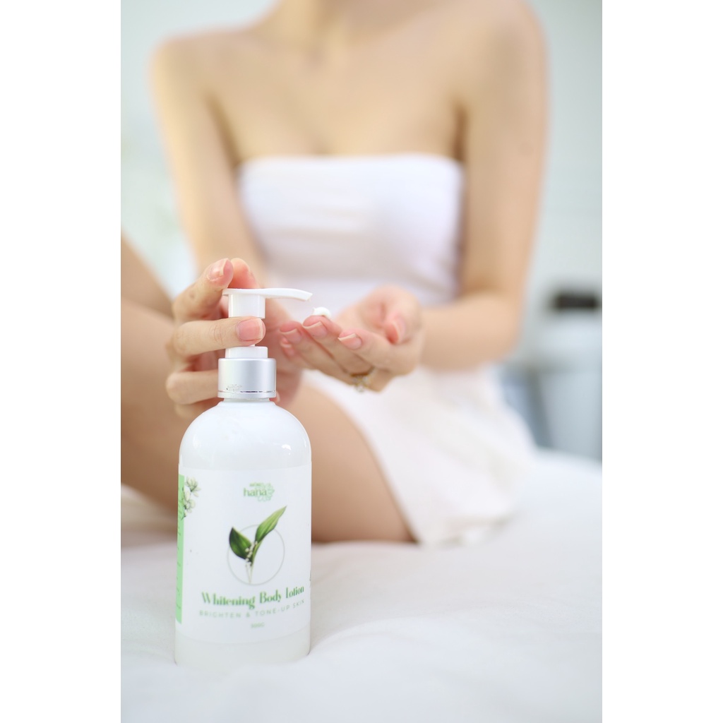 Kem Body Dưỡng Trắng Da RIORI HANA -  Whitening Body Lotion 300g