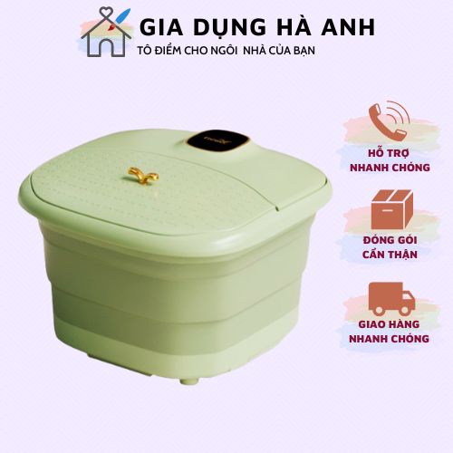 Chậu ngâm chân massage gấp gọn cao cấp Hàng nội địa Trung