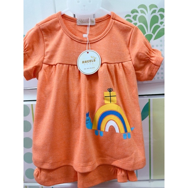 Đồ bộ lửng mặc nhà chất thun bozip mềm mịn dể thương cho bé gái