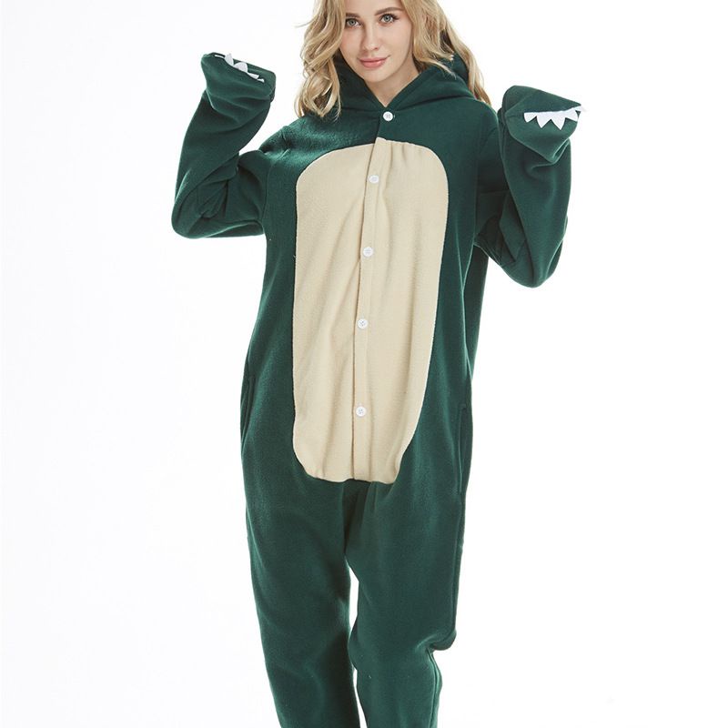 Bộ Đồ Ngủ Liền Thân Hóa Trang Nhân Vật Anime Pokemon Kigurumi Snorlax