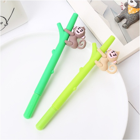 Bút Mực Nước Hình Gấu Trúc/ khỉ Hoạt Hình Dễ Thương giá sỉ