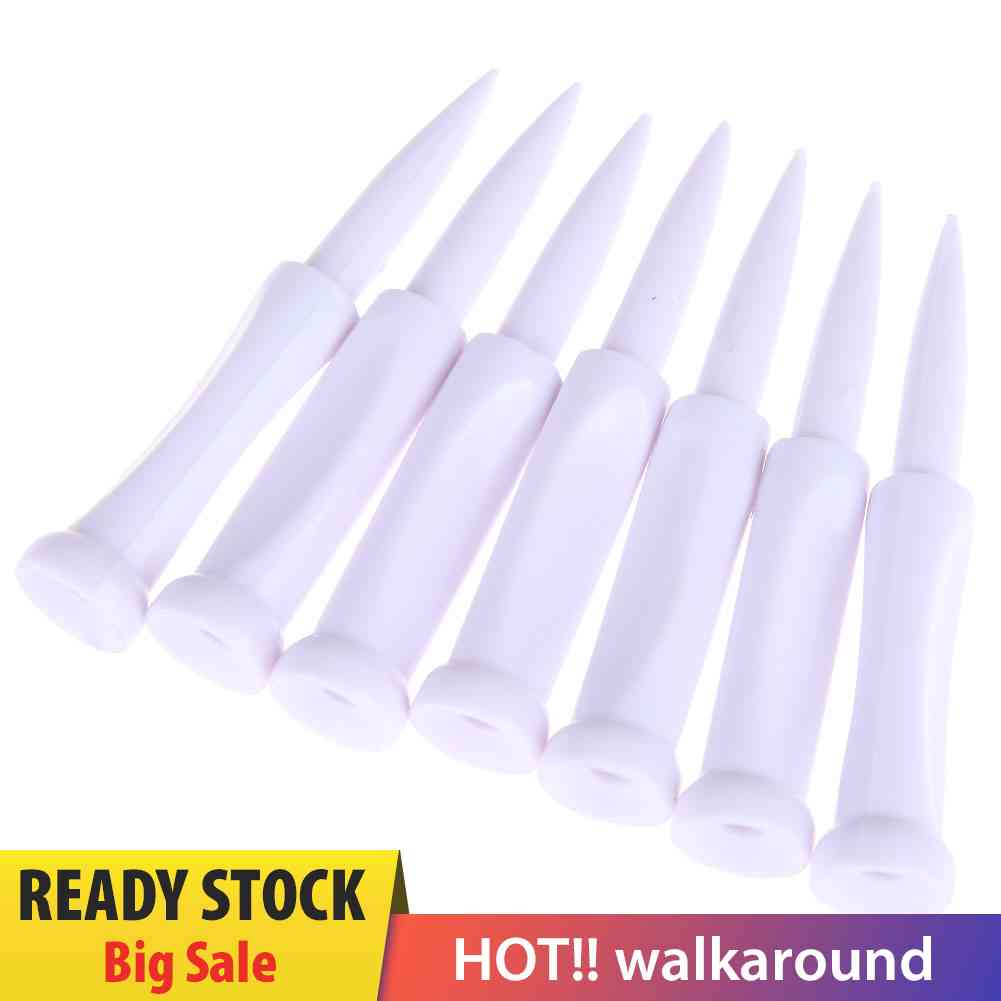 Set 35 Tee Golf Nhựa Hình Lâu Đài 68mm