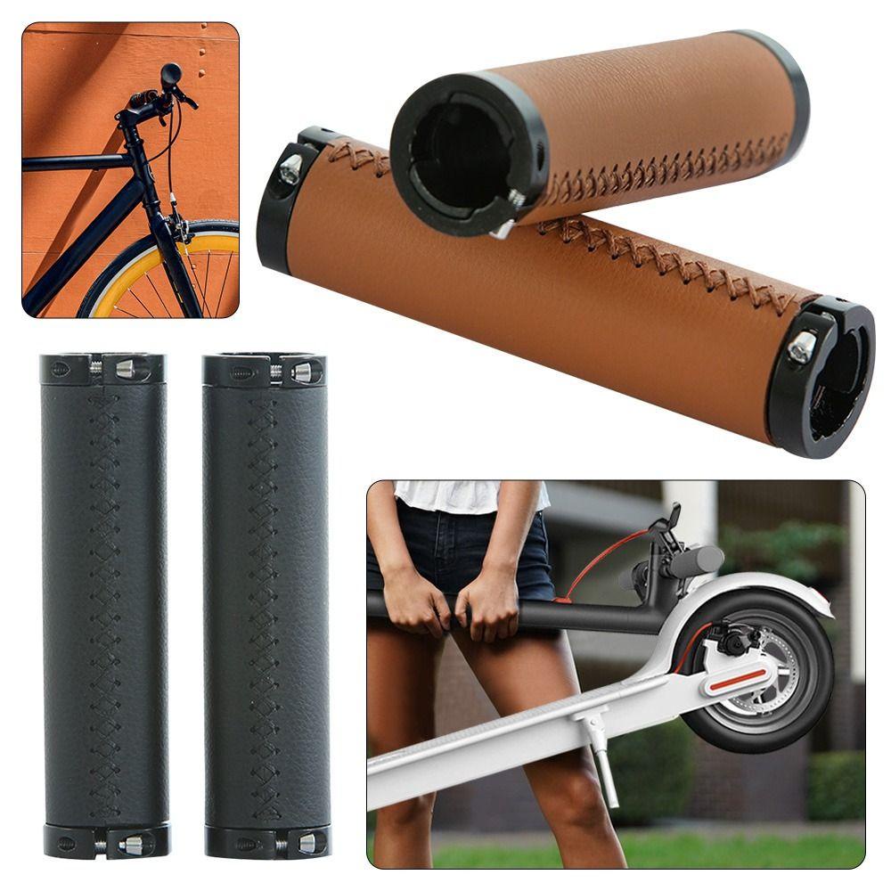 Bọc Tay Lái Xe Đạp Bằng Da PU Chống Trượt SHOUKEY