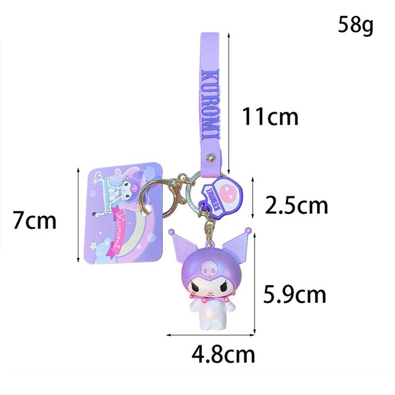 Sanrio Móc Khóa Hình kuromi Đáng Yêu