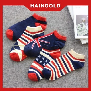 Tất vớ, vớ cổ thấp hình lá cờ