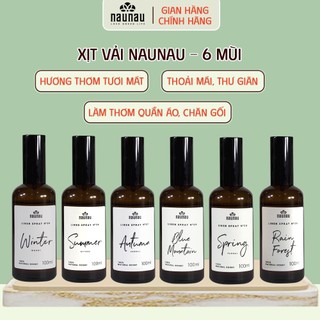 XỊT THƠM QUẦN ÁO NAUNAU 7 MÙI