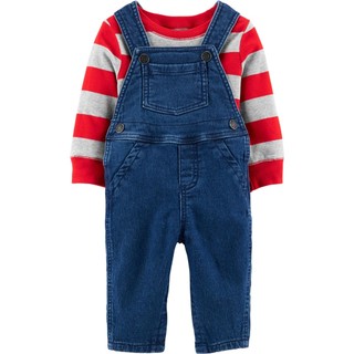 Set yếm bé trai cter - xanh jean nhạt c8a