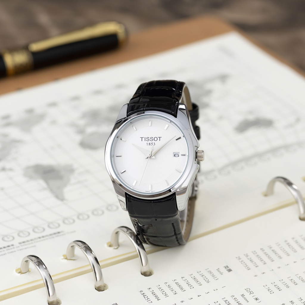 Đồng hồ nữ Tso mặt tròn dây da chống nước cao cấp DHN221 - shop2k