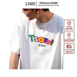 Áo thun tee basic unisex form rộng tay lỡ vải cotton dày dặn cao cấp p-005