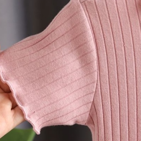 Đầm Công Chúa Màu Hồng In Họa Tiết Hoạt Hình Phong Cách Hàn Quốc Thời Trang Cho Bé Gái