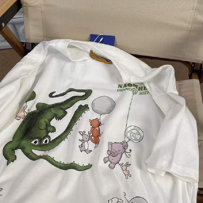 NRVP Áo Thun Unisex Mùa Hè Dáng Suông Tay Cộc Phong Cách Hàn Quốc Cho Nam Nữ