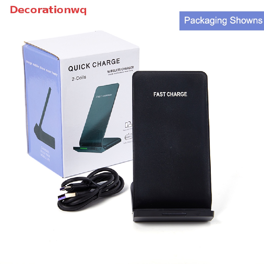 Đế Sạc Nhanh Không Dây Dạng Đứng 30W Để Bàn Trang Trí Cho Điện Thoại Mới