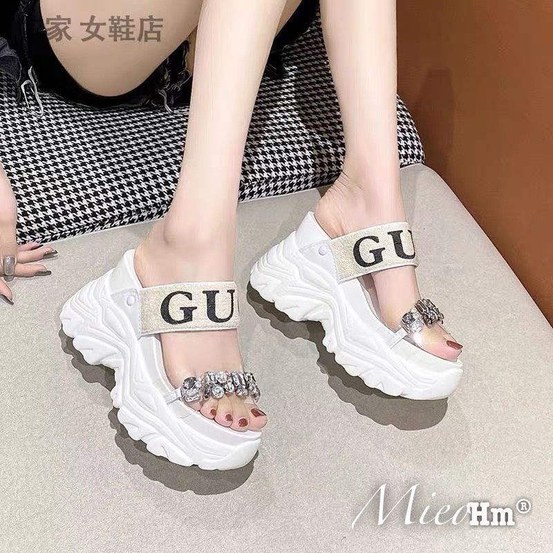 hm Dép Bánh Mì Đế 10p Gc 2 Quai Đá Nhẹ Mềm Êm Fullbox