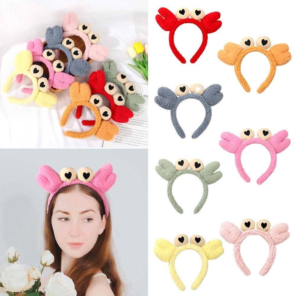 Băng Đô Cài Tóc Bằng Lông Cừu Họa Tiết Hoạt Hình Cho Nữ