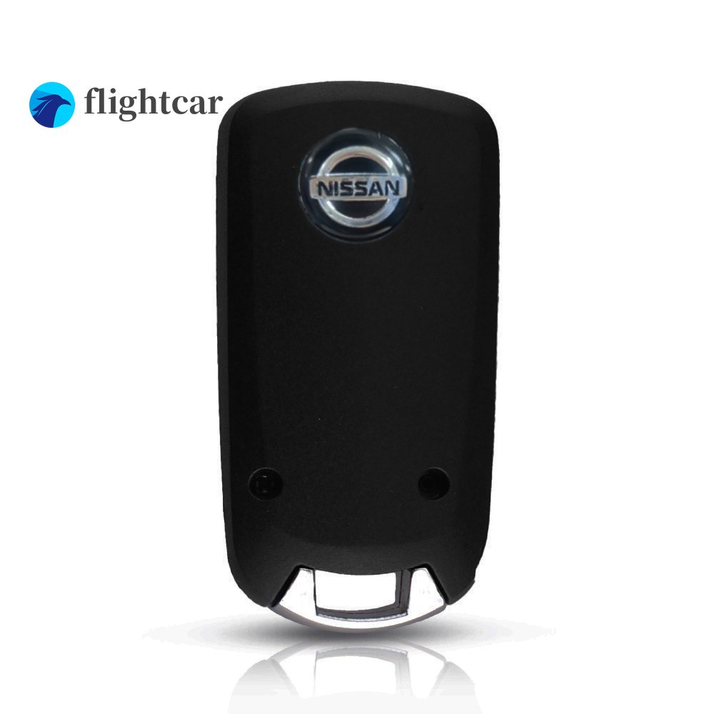 Vỏ Chìa Khóa Điều Khiển Từ Xa 2 / 3 / 4 Nút Gấp Gọn Cho Nissan Sunny Sentra Versa Tiida NSN14