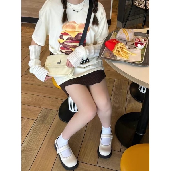 GIÀY LOLITA HỞ GÓT MŨI TRÒN DÀNH CHO NỮ KÈM ẢNH THẬT