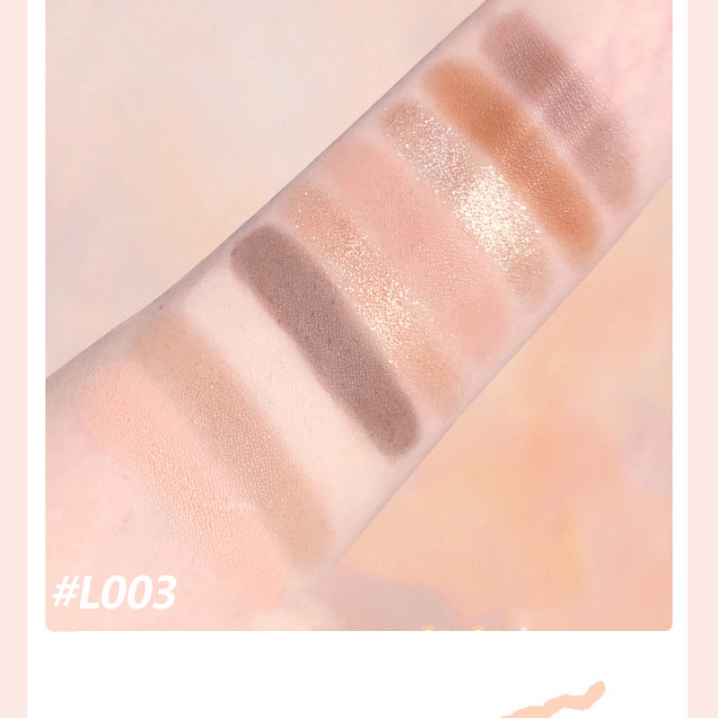 Bảng Phấn Mắt COLOR SCHOOL Vitality Pocket Eyeshadow Palette 9 Màu