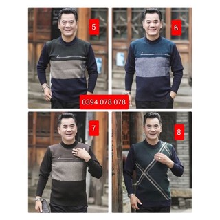 [ Hàng mới về 20/1] - Áo len trung niên cho bố ( hàng Quảng Châu)