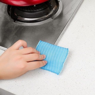 Sét 4 Miếng rửa chén, rửa bát lưới kim tuyến