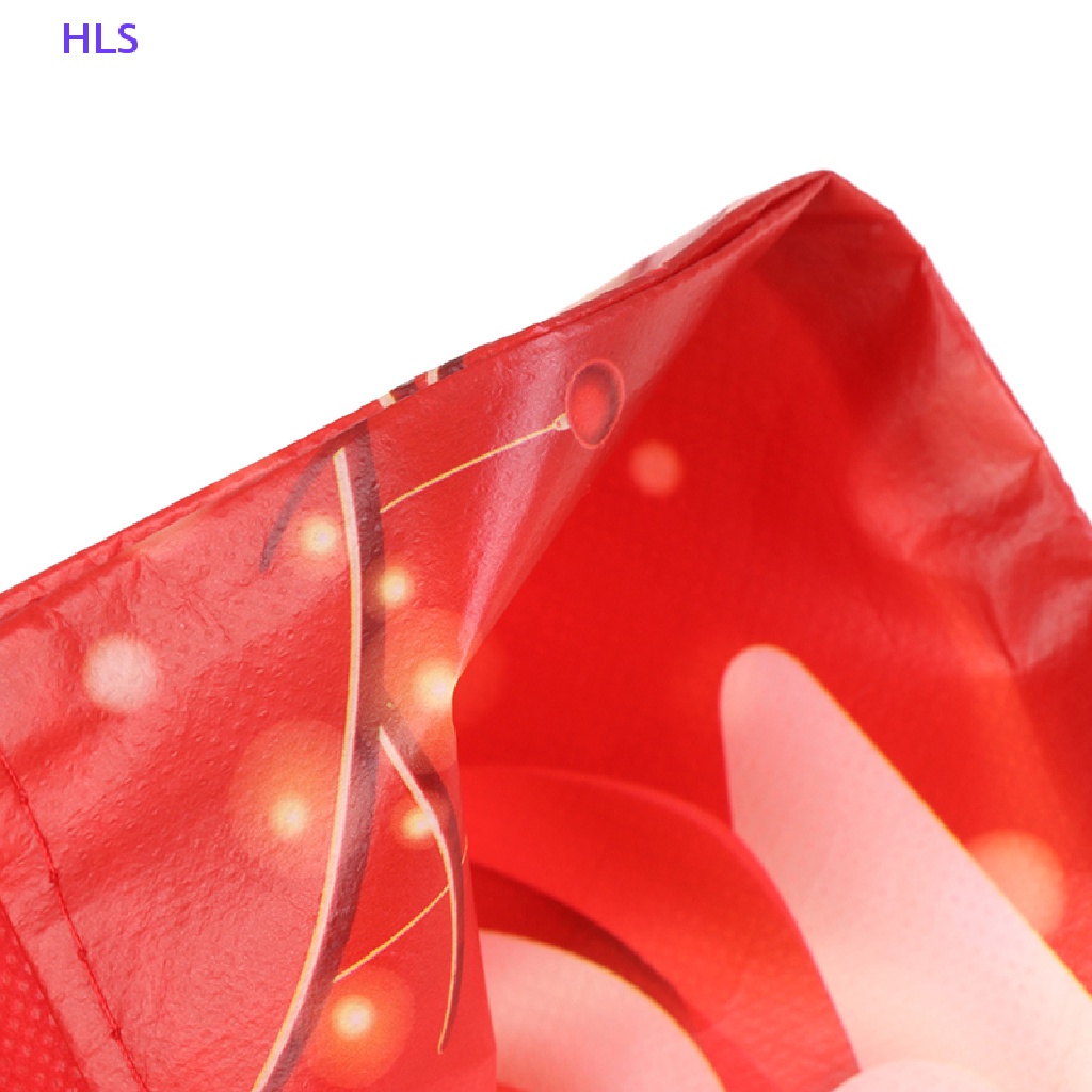 Ba Lô Rút Dây Vải Không Dệt Hình Ông Già Noel