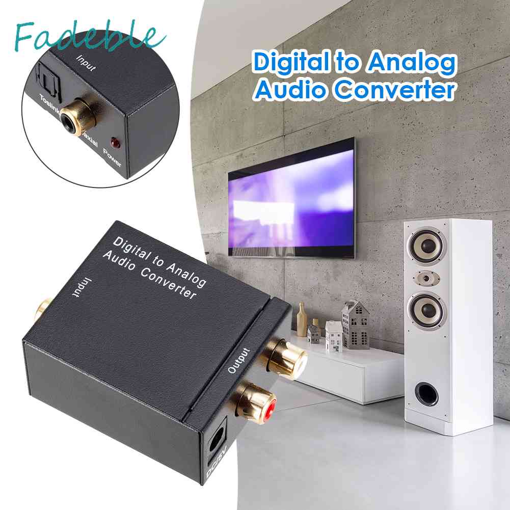Bộ ChuyểN ĐổI Quang HọC Sang Analog RCA