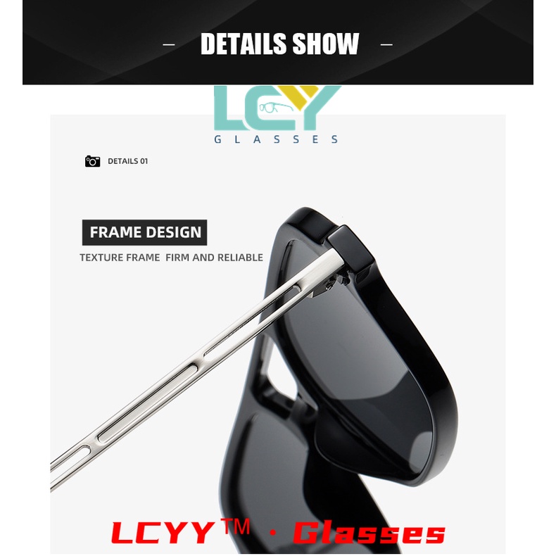 Kính Mát Gọng Vuông Phong Cách Hàn Quốc Thời Trang Mới / 334