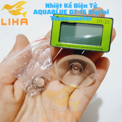 Nhiệt kế điện tử cho hồ cá thủy sinh | AQUABLUE DT-15 Digital Thermometer