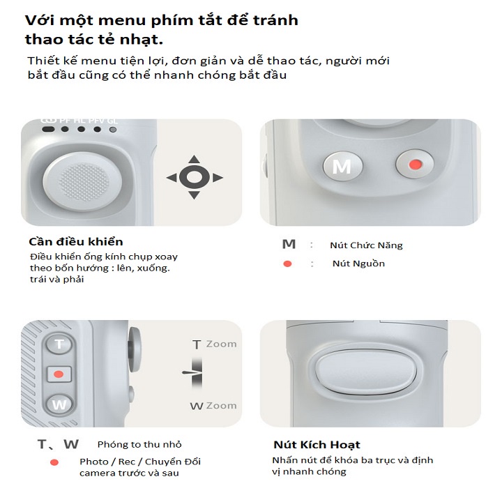 Shop gimbal giá rẻ tại Hà Nội, Gimbal chống rung F5 mới 2023, Hoả tốc trong 1 giờ, Bảo hành 24 tháng