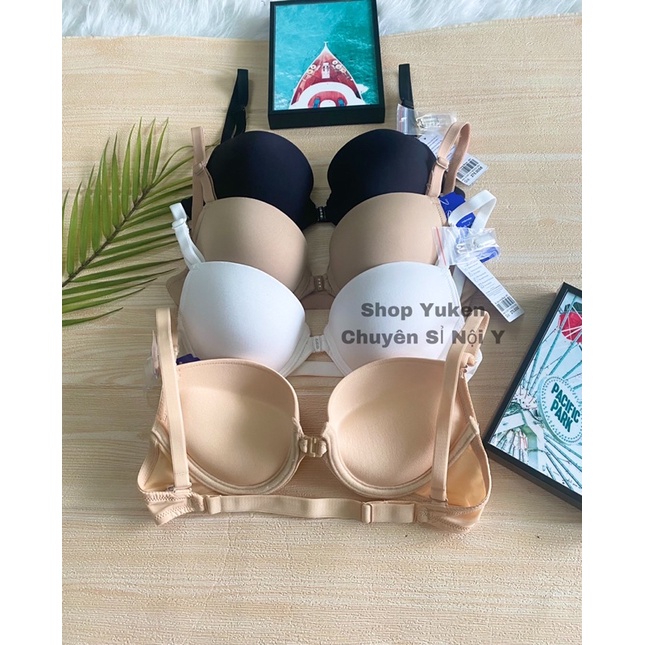 ♥️ SHOP UY TÍN ♥️ A001 Áo Lót Nữ Dày .Áo Ngực Cài Trước Dày Siêu Độn Dây Trong Ngực Tạo Khe( Boya,Lovely) Bđ36