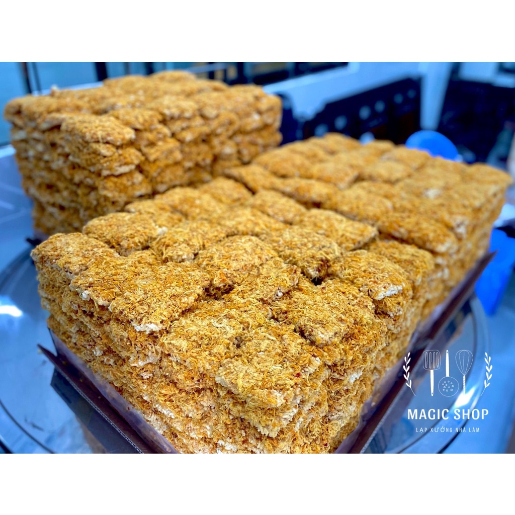 Cơm cháy siêu chà bông Magic Shop dùng làm đồ ăn vặt