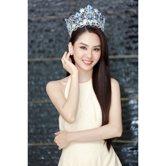 Vương miện Miss World Vietnam 2022 Huỳnh Nguyễn Mai Phương ( bản giấy roki )