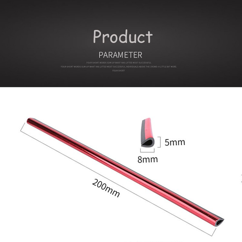 Set 10 Dải 20cm Hình Chữ U Dùng Trang Trí Lỗ Thông Gió Xe Hơi