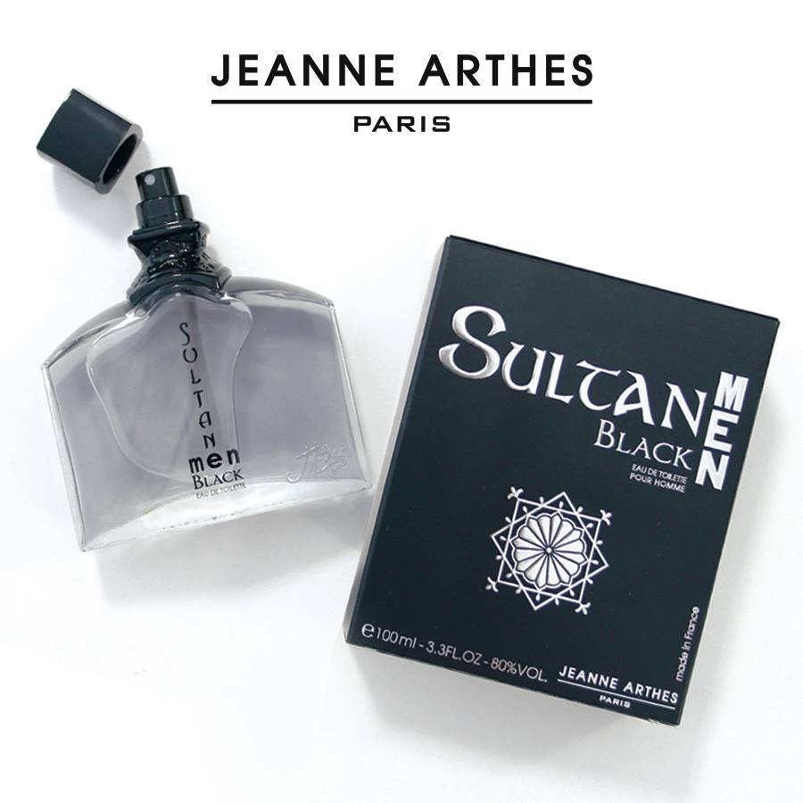 Nước hoa Pháp JEANNE ARTHES PARIS - Sultan Men Black EDT 100ml