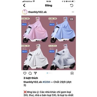 Áo mưa công nghệ