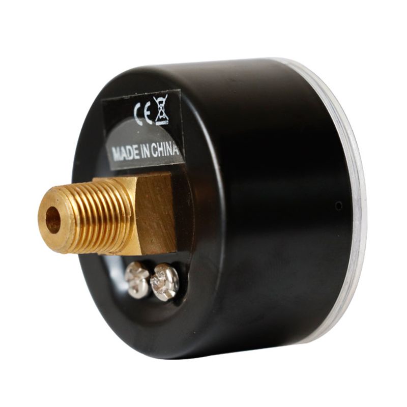 Đồng Hồ Đo Áp Suất 40mm 1 / 8 BSPT Phía Sau 15-300 Psi