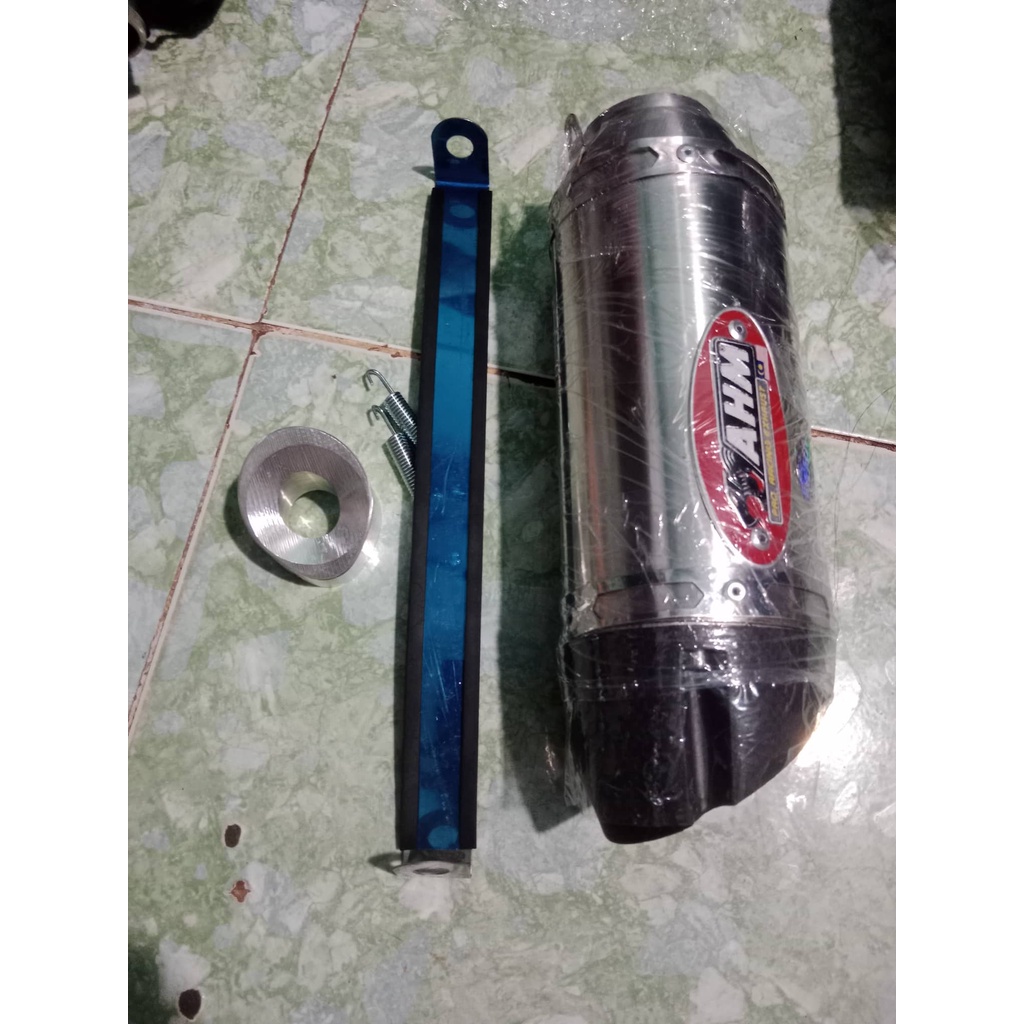 Pô AHM m3 inox và Titan Hàng VN