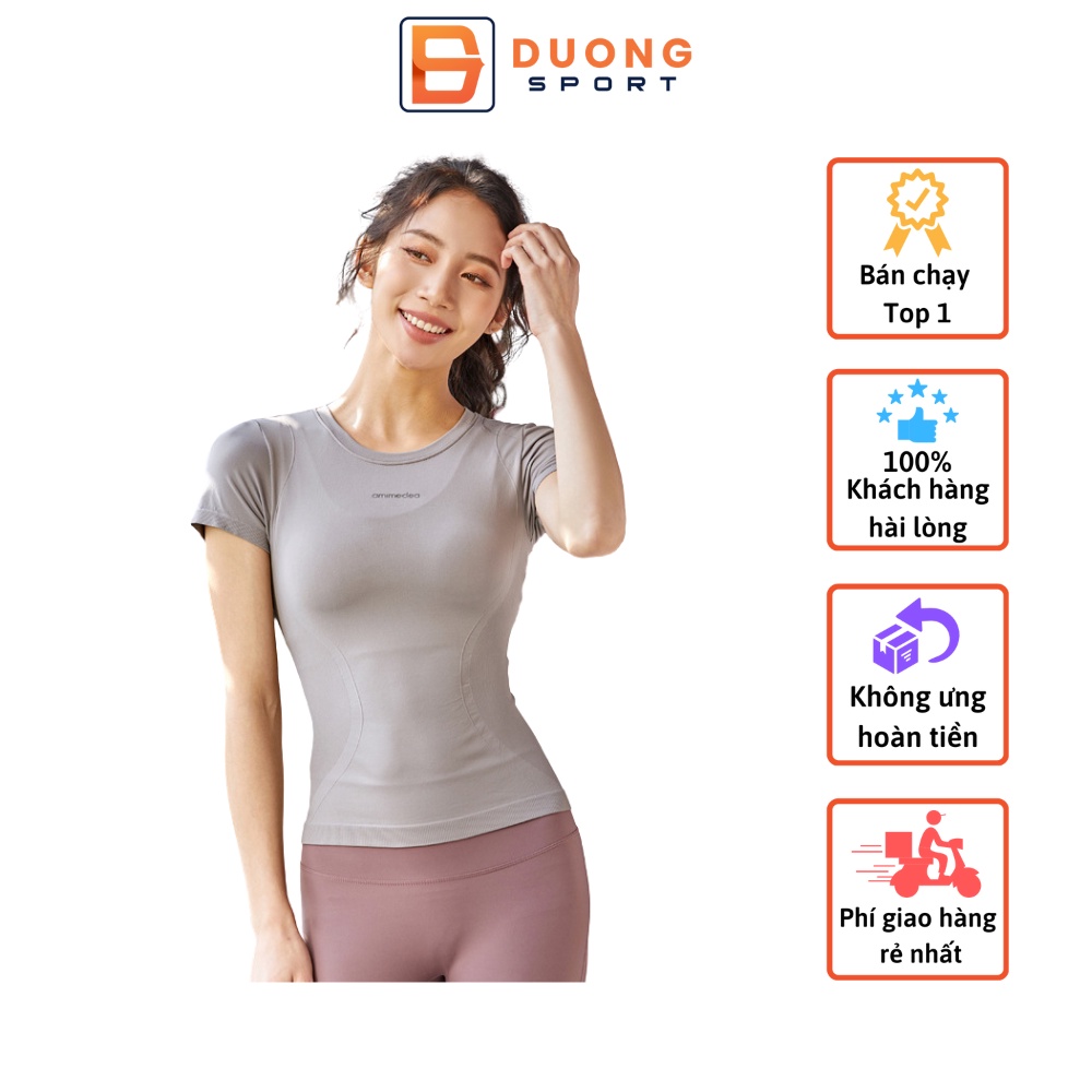 Áo Tập Gym Yoga Nữ Cao Cấp Dương Sport Thoáng Khí Thấm Hút Mồ Hôi QA0007