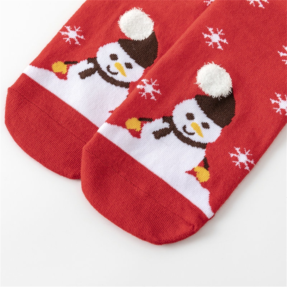 Vớ Cotton In Họa Tiết Hoạt Hình Giáng Sinh Trang Trí Nhà Cửa Dịp Giáng Sinh Năm Mới