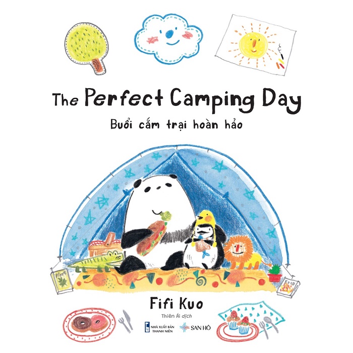 Sách Thiếu Nhi Song Ngữ| Buổi Cắm Trại Hoàn Hảo-The Perfect Camping Day | SanHoBooks