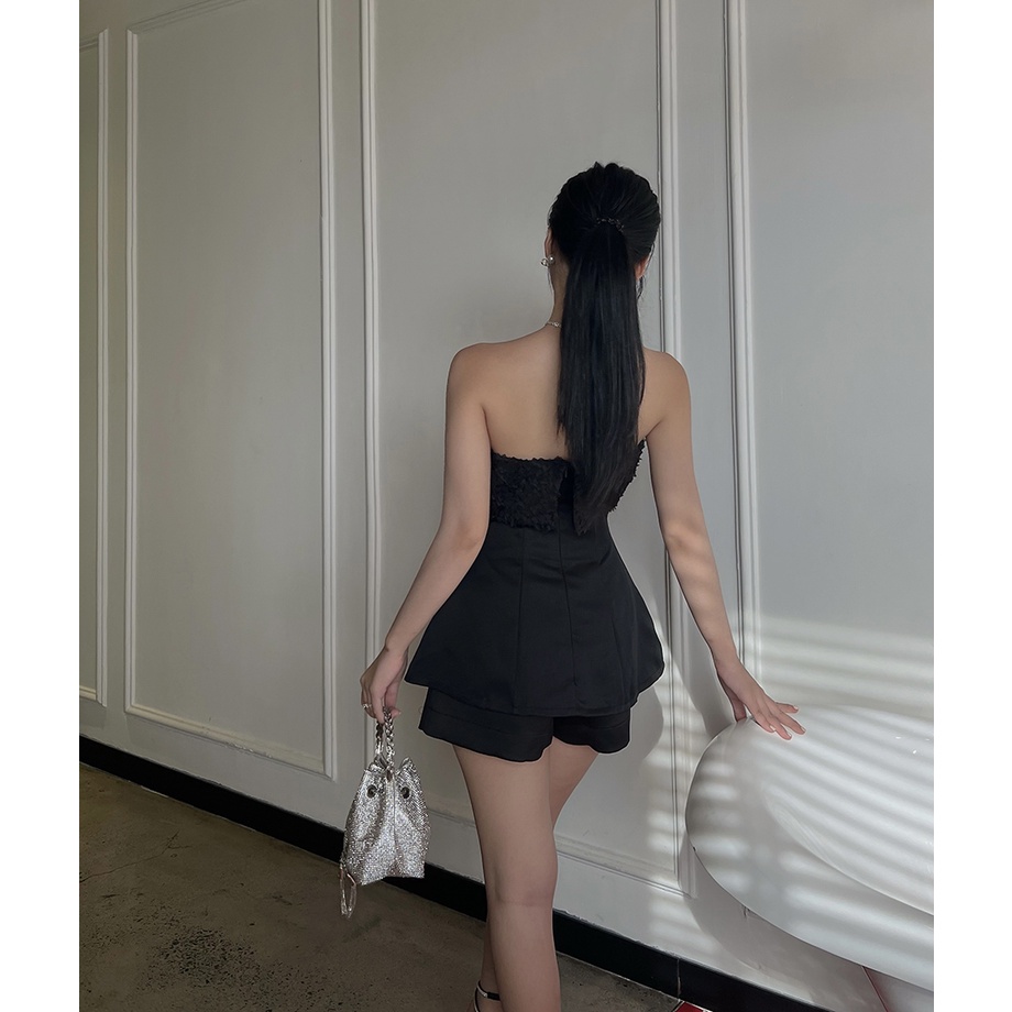 BBSTORE'S Áo Peplum Viền Bèo Thời Trang Đi Tiệc Siêu Xinh -A1327