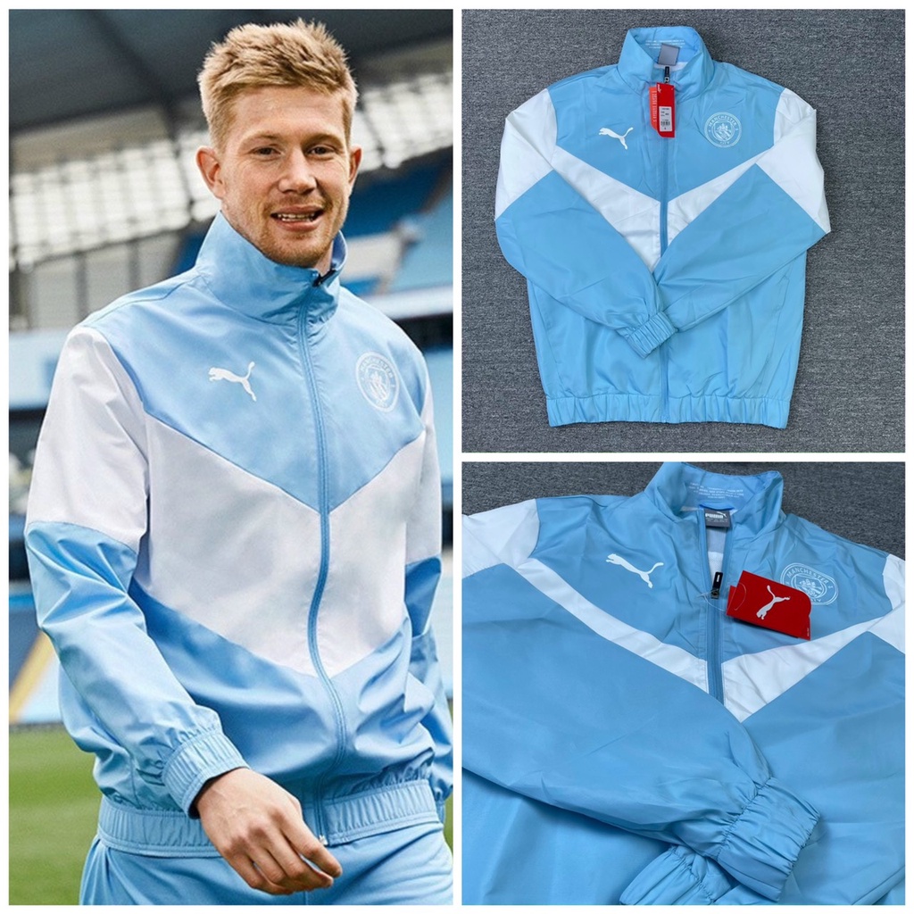 Áo Khoác Gió Câu Lạc Bộ Manchester City Cao Cấp