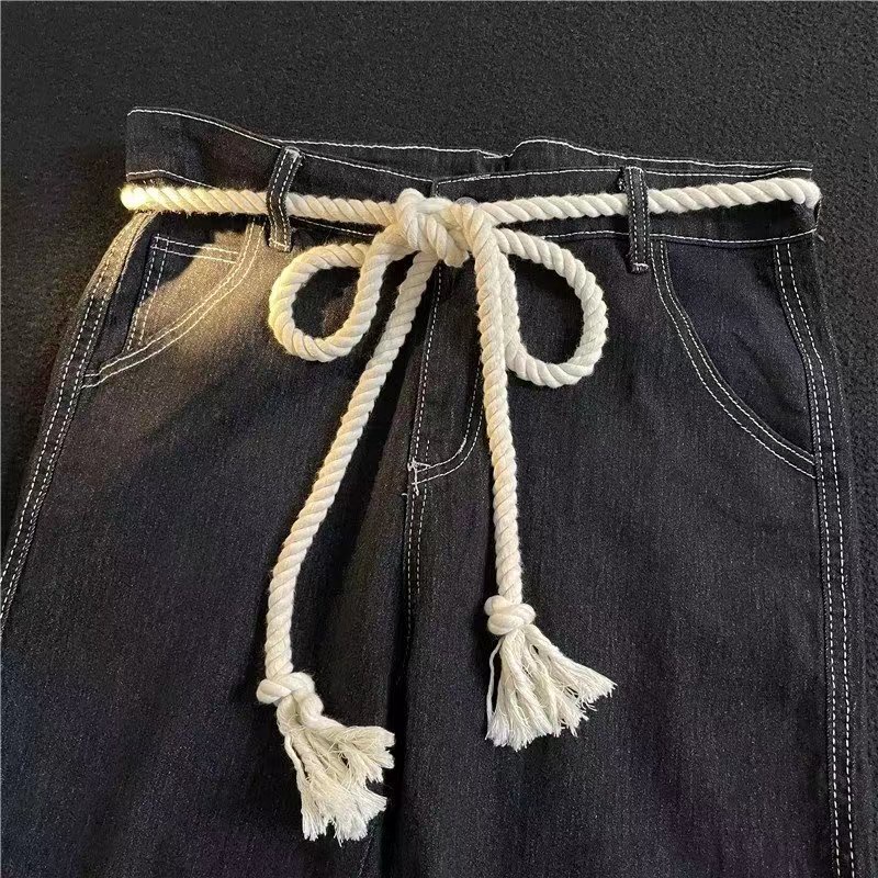 1.8m Dây Thừng Làm Belt Thắt Lưng Phụ Kiện Váy Đầm Thắt Lưng Dây Thừng Phụ kiện quần jean/váy đầm Dây Thừng Thắt Lưng Dây Bện Dây Thắt Lưng Nữ dây thắt lưng