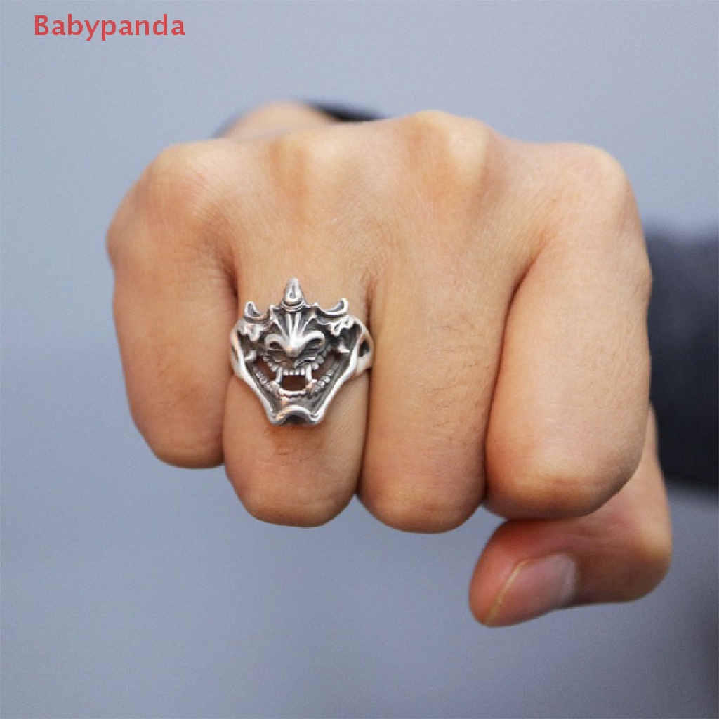 Nhẫn Hở Hình Samurai Phong Cách Gothic Punk Sáng Tạo Hợp Thời Trang Cho Nam