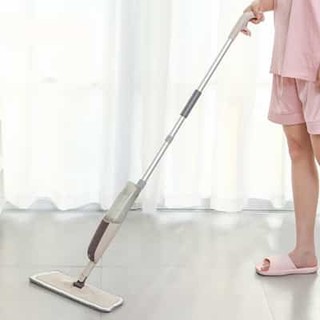 Chổi lau nhà phun sương xoay 360 độ thông minh - cây lau nhà có bình xịt phun sương đa năng