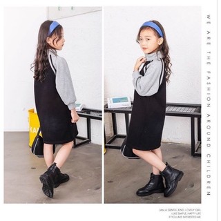 bốt  cổ ngắn bé trai bé gái da mềm