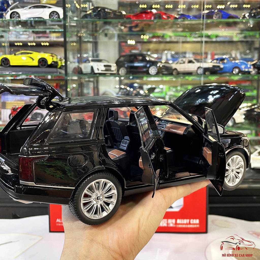 Mô hình xe hợp kim Land Rover Autobiography 50th Anniversary Edition tỉ lệ 1:18 hãng Alloy 2 màu