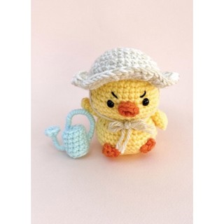 [Handmade] Móc khoá len Gà Con Đội Nón