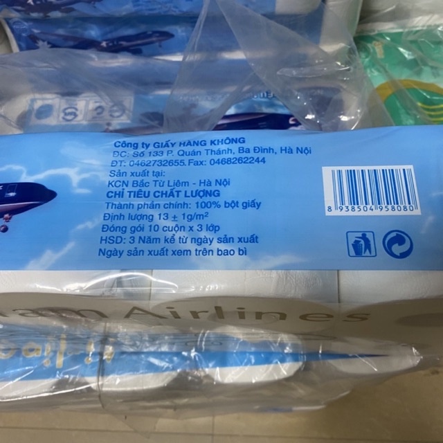 Giấy vệ sinh MB 3 lớp 10 cuộn cao cấp chính hãng cho nhà hàng, quán ăn