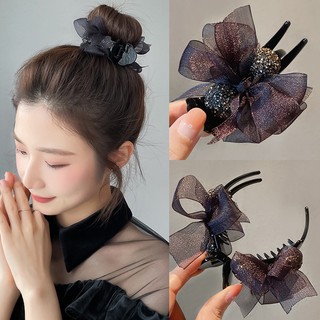 Kẹp Tóc Càng Cua Đính Đá Lấp Lánh