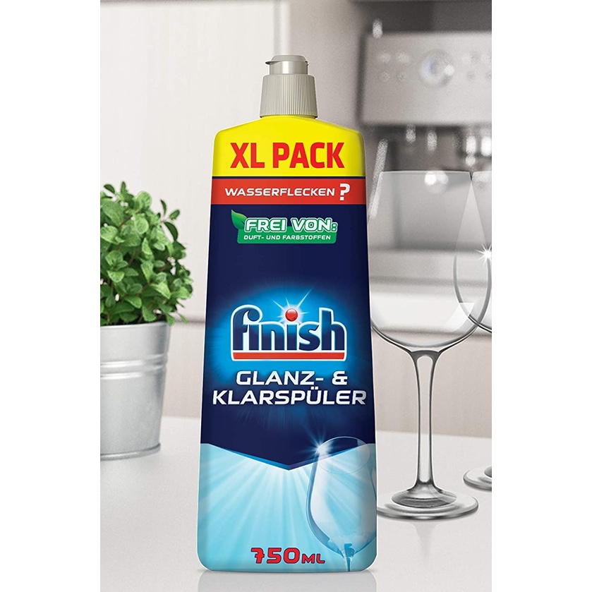 Combo Viên Finish Quantum 72 tabs + Muối Finish 1.2kg + Nước làm bóng bát Finish 750ml